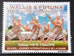 Wallis And Futuna 2023, Me'e Takofe Dance, MNH Single Stamp - Nuovi