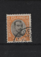 Island Michel Cat.No. Service  Used 33 (1) - Dienstzegels