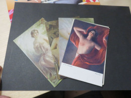 LOT DE CARTES MONTREES AU MIEUX EROTIQUES ET SENSUELLES - 5 - 99 Postales