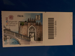 Italia 2018 Codice A Barre 1884 Università Ca Foscari Venezia - Barcodes