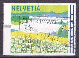 Schweiz ATM Automaten Marke (0,20) O/used (A-4-22) - Automatenzegels