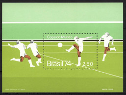 Football / Soccer / Fussball - WM 1974:  Brasilien  Bl ** - 1974 – Germania Ovest