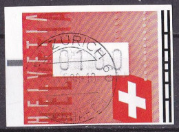 Schweiz ATM Automaten Marke (1,00) O/used (A-4-22) - Automatic Stamps