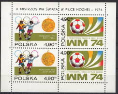 Football / Soccer / Fussball - WM 1974:  Polen  Bl ** - 1974 – West-Duitsland