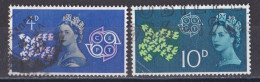 Grande Bretagne - 1952 - 1971 -  Elisabeth II -  Y&T N °  363  Et  364  Oblitérés - Used Stamps