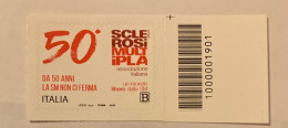 Italia 2018 Codice A Barre 1901 Sclerosi Multipla - Code-barres