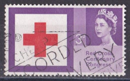 Grande Bretagne - 1952 - 1971 -  Elisabeth II -  Y&T N °  378  Oblitéré - Gebraucht