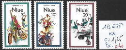 NIUE 153 à 55 ** Côte 1.25 € - Niue