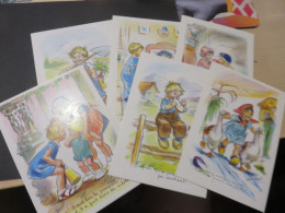 LOT DE CARTES  Reimpression De Germaine BOURET - 5 - 99 Postkaarten