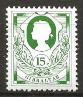 Gibraltar 1981  Definitive Stamps: Queen Elizabeth II. 15p  Mi 425 MNH(**) - Gibraltar
