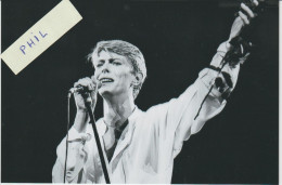 David Bowie / Photo. - Célébrités
