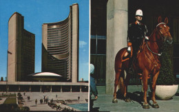 CANADA  ONTARIO TORONTO NATHAN PHILLIPS SQUARE AND THE NEW CITY HALL - Toronto