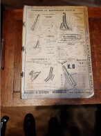 Revue - Catalogue  Cycliste  Partiel Annee 1908 - Pieces Et Accessoires - Sport