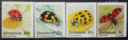 Zimbabwe 2018, Ladybirds, MNH Stamps Set - Zimbabwe (1980-...)