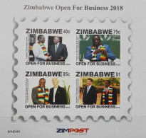Zimbabwe 2018, Zimbabwe Open For Business, MNH S/S - Zimbabwe (1980-...)