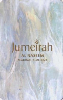 EMIRATI ARABI KEY HOTEL   Jumeirah Al Naseem -  DUBAI - Hotel Keycards