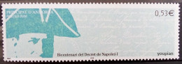 Andorra (French Post) 2006, 200th Anniversary Of Recognition Of The Andorrian Condominum By Napoleon, MNH Single Stamp - Neufs
