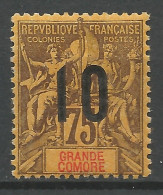 GRANDE COMORE  N° 29 NEUF* TRACE DE  CHARNIERE / Hinge / MH - Ungebraucht