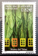 Andorra (French Post) 2006, Tobacco Museum, MNH Single Stamp - Unused Stamps