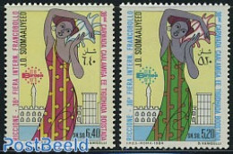 Somalia 1984 Stamp Fair Riccione 2v, Mint NH, Philately - Somalia (1960-...)