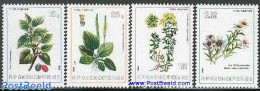 Albania 1984 Plants 4v, Mint NH, Nature - Flowers & Plants - Albania