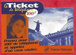 Ticket FT PU9 Toit (ne Pas Insérer  Ecrit En Vert  ) 30 4 2000 - Billetes FT