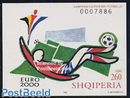 Albania 2000 European Football Games S/s, Mint NH, Sport - Football - Albania