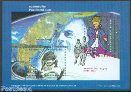 Argentina 1995 Aerofila S/s, Mint NH, Transport - Aircraft & Aviation - Art - Children's Books Illustrations - De Sain.. - Unused Stamps