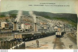 LA GRAND COMBE  FOURS A COKE ET VUE GENERALE DE LA PITE - La Grand-Combe