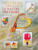 Belgium 2021, Nature Tricolore, MNH Sheetlet - Unused Stamps