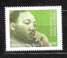 MICRONESIA - 1999 MARTIN LUTHER KING Attivista, Politico E Pastore Protestante Statunitense Nuovo** MNH - Martin Luther King
