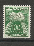 FRANCE TAXE ANNEE 1946  N°89 NEUF* MH COTE 50,00 € TB - 1859-1959 Mint/hinged
