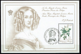 België BL 66 (N°2355) - Promotie Van De Filatelie III - Koningin Louisa-Maria - Roos - Rose - Usados