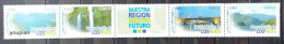 Chile 2007, Administrative Region Los Rios, MNH Stamps Strip - Chile