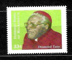 MICRONESIA - 1999 DESMOND TUTU Arcivescovo Anglicano E Attivista Sudafricano Oppositore Dell'apartheid Nuovo** MNH - Cristianismo
