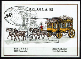 België BL 59 (N°2077) - Belgica 82 - Postkoets - Malle-poste - Gestempeld - Oblitéré - Usados
