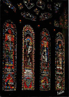 Art - Vitraux Religieux - Cathédrale De Chartres - Rose Nord - CPM - Voir Scans Recto-Verso - Quadri, Vetrate E Statue