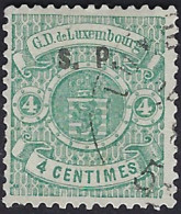 Luxembourg - Luxemburg - Timbres -  Armoires  1881   4C.  °  Certifié F.S.P.L.    S.P.    Michel    VC. 250 ,- - 1859-1880 Wappen & Heraldik