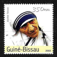 GUINEA-BISSAU - 2003 S. Madre TERESA Nuovo** MNH - Cristianismo