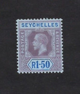 SEYCHELLES Yvert 87 1917/20 Neuf  Légère Marque De Charnière (Mint *)Très Beau, Very Fine - Seychelles (...-1976)