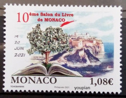 Monaco 2021, 10th Anniversary Of Balon Du Livre, MNH Single Stamp - Ungebraucht