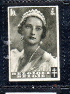 BELGIQUE BELGIE BELGIO BELGIUM 1935 QUEEN ASTRID 10c + 5c  MNH - Unused Stamps