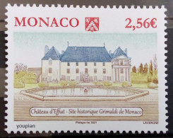 Monaco 2021, Palance From Eiffel, MNH Single Stamp - Ungebraucht