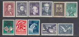 Austria 1950 - Year Set Complete, Mi-Nr. 948/58, MNH** - Annate Complete