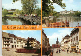 72900060 Bernburg Saale Cafe Baerenburg Schloss Thaelmannplatz Marienkirche Bern - Bernburg (Saale)