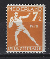 NVPH Nederland Netherlands Pays Bas Niederlande Holanda 216 MNH?postfris Kogelstoten Olympiade 1928 - Used Stamps