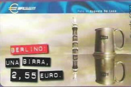 TELECOM -   IL GIRO DELLE CAPITALI EUROPEE - BERLINO -  PUB  - NUOVA -  LIRE 10000 - GOLDEN 1148 - Public Practical Advertising