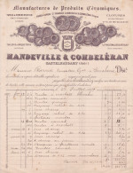 11-CASTELNAUDARY MANDEVILLE ET COMBELERAN CERAMIQUES - 1900 – 1949