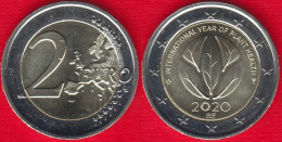 Belgium 2 Euro 2020 "Year Of Plant Health" BiMetallic UNC - Belgio