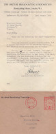 BBC Television 1953 Employment In TV Job Letter Refusal - Attori E Comici 